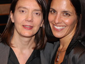 Sina Queyras and Charlotte Gill