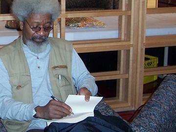 Wole Soyinka and Suzette Mayr