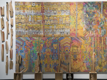 Gerald Hushlak piece of art