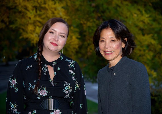 Writers in Residence Liz Howard and Denise Chong
