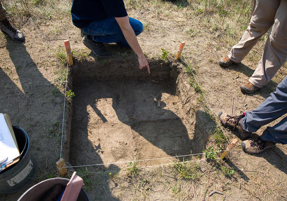 Blackfoot Crossing excavation