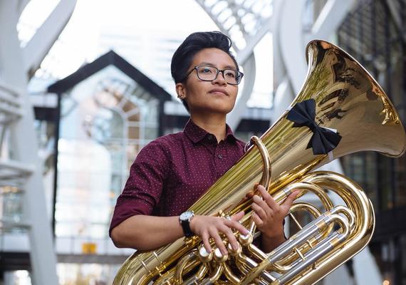 UCalgary music student