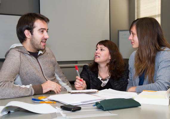 People in the French Writing Centre