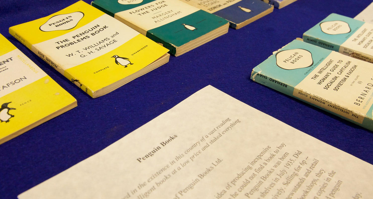 UCalgary's collection of Penguin books
