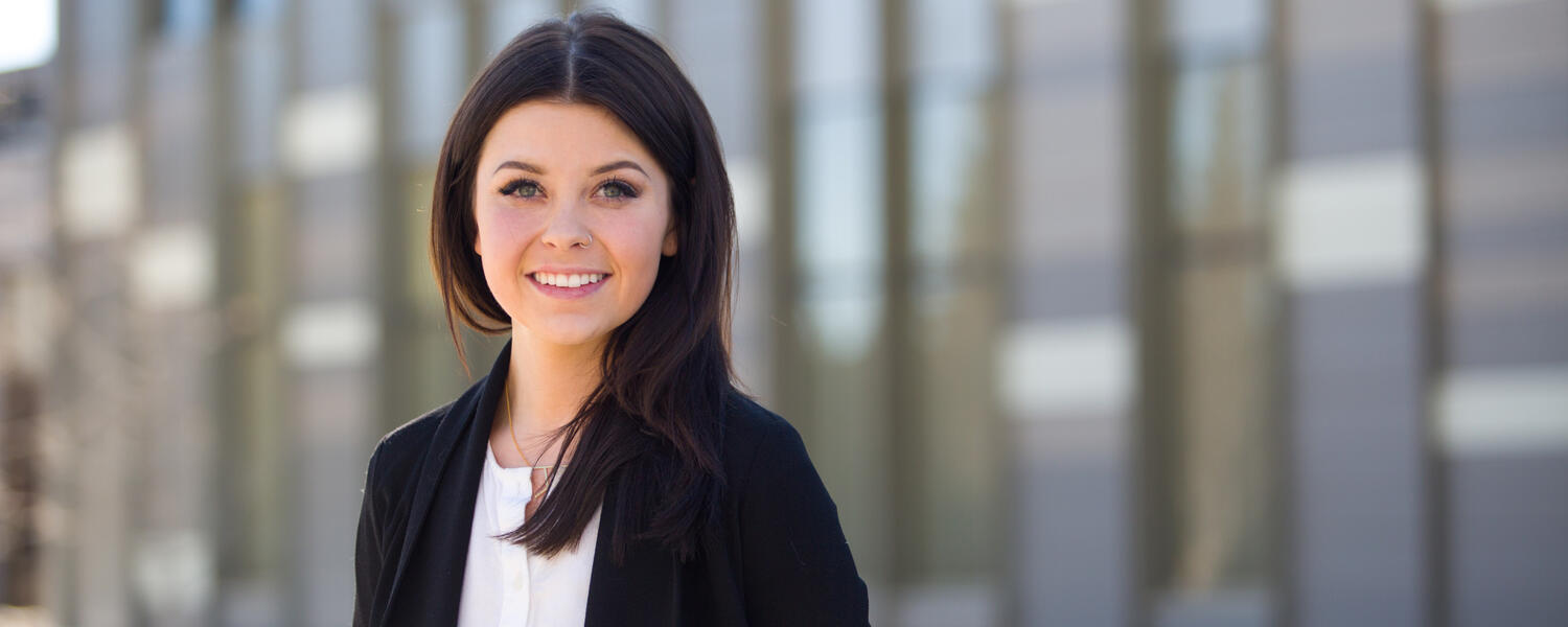 Amy Barron, undergraduate Psychology student and researcher