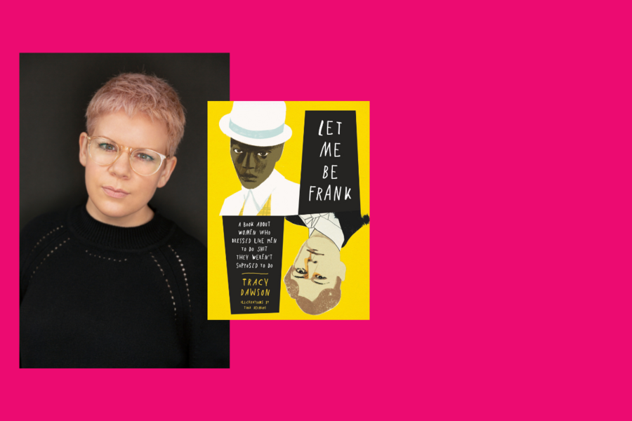 Tracy Dawson and her book Let Me Be Frank