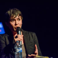 Oana Avasilichoaei at In Conversation: Oana Avasilichioaei and Richard Harrison, 2018