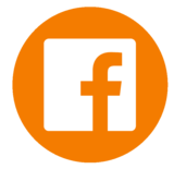 Orange Facebook icon