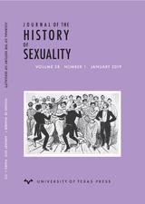 Book Cover of the Journal of the History of Sexuality, Volume 28, Number 1, January 2019