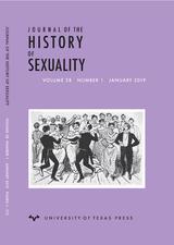 Book Cover of the Journal of the History of Sexuality, Volume 28, Number 1, January 2019