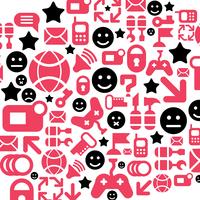 Collection of icons representing networking