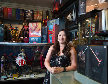 Angie Chiang from the Department of Communication, Media and Film