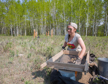 Blackfoot Cluny dig