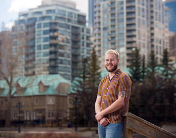 UCalgary student Nolan Hill