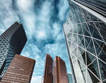 Buildings in downtown Calgary