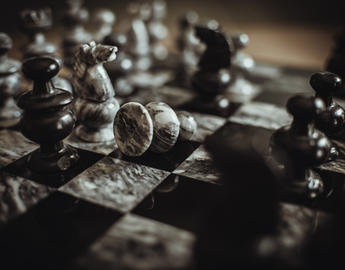 Chess game board