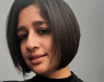 Nisha Abraham, PhD candidate, English